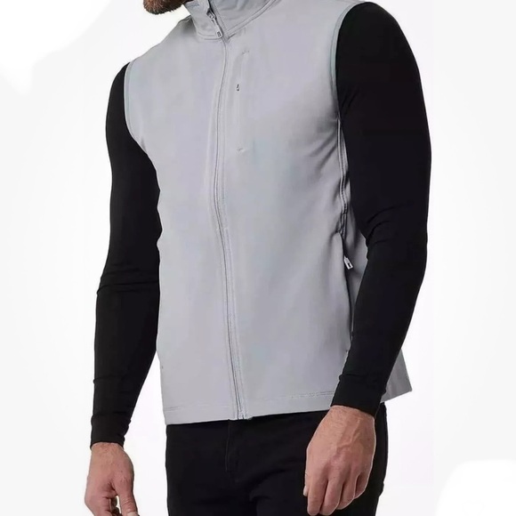 32 Degrees Men’s Full Zip Sleeveless Vest - Burgundy Large - Picture 5 of 16